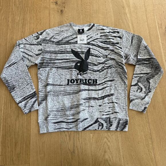Joyrich x Playboy - Sweatshirt in Grey - Picture 1 of 3